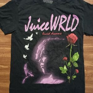 JUICEWRLD T-SHIRT - Small // Rap Music 999 Lucid Dreams artist tee shirt world